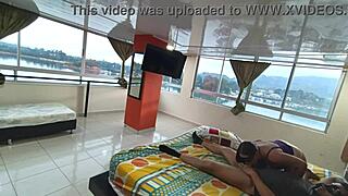 Latina Milf Shares Bed With Me on Trip, Gets Creampied in Hotel