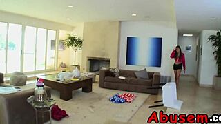 North getting rough fucked by her horny tattooed boyfriend with big cock