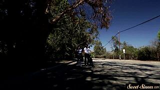 Why resist the horny teacher's cockriding fantasy when she's bent over in doggystyle ecstasy?