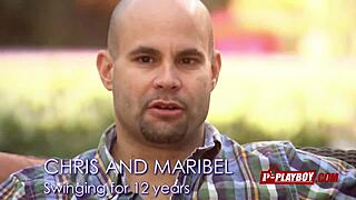 let's dive in with Joe and Kristen for some steamy pool foreplay!