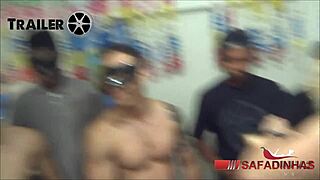 Trailer of amateur orgy with Rubens Badaro, Nicole Dantas, Fabio Lavatti in gangbang.