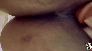 Heartbroken brunette masturbates with toys, waiting for lover