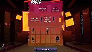 Cheshire's submissive transformation: DC Comics BDSM animation