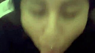 Wife helps me with a facial treatment in the USA