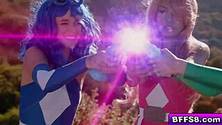 laney grey bianca bangs and khloe kingsley wants elias cash cock in exchange for not telling zordon he didnt help them