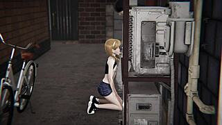 Anna from Frozen gets uncensored hentai POV action in 3D anime.