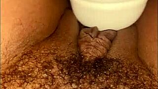 Compulsive Masturbator! Teasing Her Swollen Pussy with Wild Toy Play