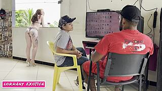 husband leaves wife with friend, she gives in to eliane furacao and marcio baiano