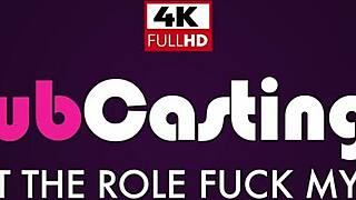 nikki riddle gets fingered in casting