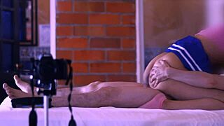 the university student explored her wildest fantasies with her friend in the apartment