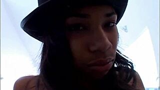 Ebony teen turned slave in her first orgy experience