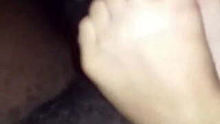 i'm getting a sexy footjob from andi, she's so cuban hot