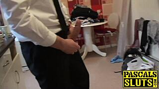 Filthy Emma enjoys a fetish session with BDSM.