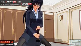 Uncensored Japanese anime featuring handjob and blowjob scenes, ASMR earphones recommended.