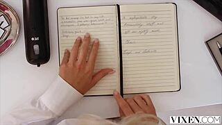 Intense sexcapades with red-hot little dragon at hotel vixen featuring blowjob and deepthroat!