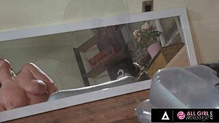 All Girl Massage - Angela White Grinds Big Tits on Client's Wet Pussy