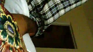 The escort teases with her ass in this private session