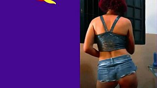 Senhora Pimenta starts smoking a cigar, undresses seductively, and ends with two cocks in her mouth for a wild blowjob session.