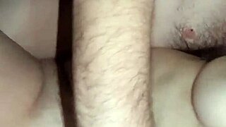 The milf wife acts like a slut in bed