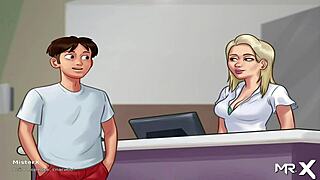 I love that hot bathroom bang in summertimesaga e4 13