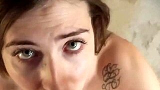 Stepson gets his cock sucked and fucked by his stepdad in a deepthroat session