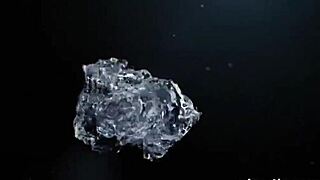 hey, these kissable lesbian kittens are getting sprayed with pee and squirting wet twats!