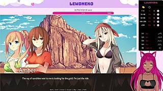 vtuber lewdneko plays highway blossoms part 1 in cute dating game