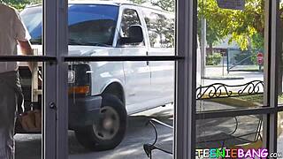 Busty Teen 18+ Latina Sucking Cock And Fucks Cowgirl On Monster Cock