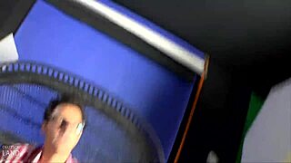 German Bad-Girl Jersey Red Gets Facial In Photo Studio