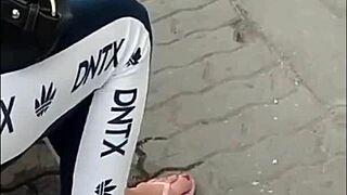 Candid feet in flip-flops vid 20180626 150317031 hd