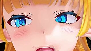 Hey, This Elf Hentai Has So Much Hot Ass And Cum Action Going On, It's Crazy!