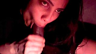 Feeling the best blowjob in the world from a mature Indian amateur riding big black cock with emotions