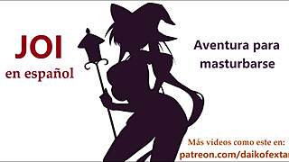 Joi Roleplay: Sexy Spanish Witch Craves Your Cum! 🧙‍♀️
