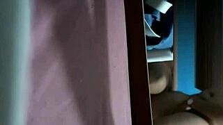 Big ass claps hard on cock