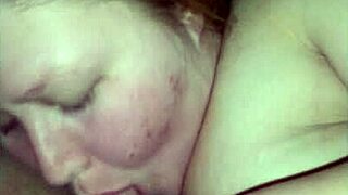 Bbw Sucks Cock and Climaxes with Hitachi!