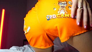 suck dildo or lollipop during first webcam masturbation?