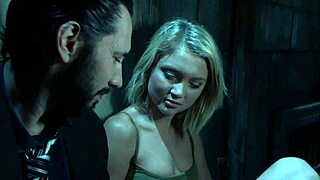 Hey, watch this blonde get deep throat fucked hard!