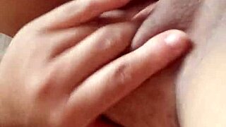 Addicted to masturbating with small tits, reaching orgasm in solo amateur session?