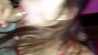 Does this latina cat enjoy licking the tip before hardcore creampie?