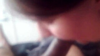 BBW WHITE SLUT takes DEEPTHROAT and FACIAL ending.