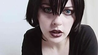 Joi Mavis Dracula begs for cum in her pussy this Halloween