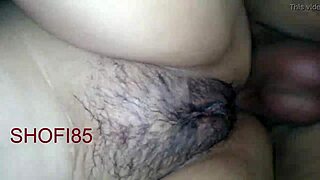 Intense anal sex ends with creampie inside Mexican milf