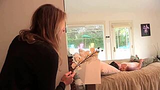 Wow, caught step mom banging her neighbor on tape!