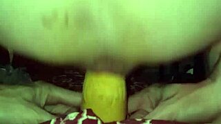 valentina the shemale fucks my ass so good with her dildo