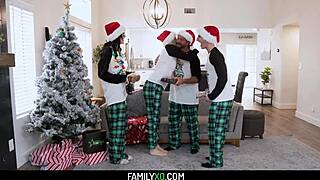 Step Family Holiday Foursome Fun