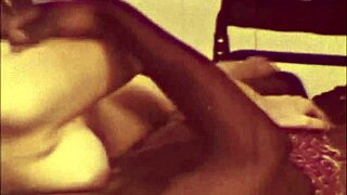 Vintage Dark Lantern London Interracial Taboo Encounter with Hairy British Action