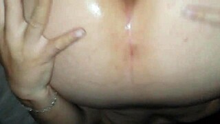 Le dejo el culo abierto con anal y cumshot en casa