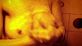 have you seen this sexy milf in the shower, bathing with slow motion, showing her ass and nipples?