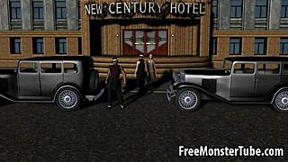 Hot 3d Blonde Babe Getting Fucked Hard By The