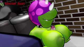 Chomper Gets Fucked Hard In The Alley With Deepthroat And Anal!